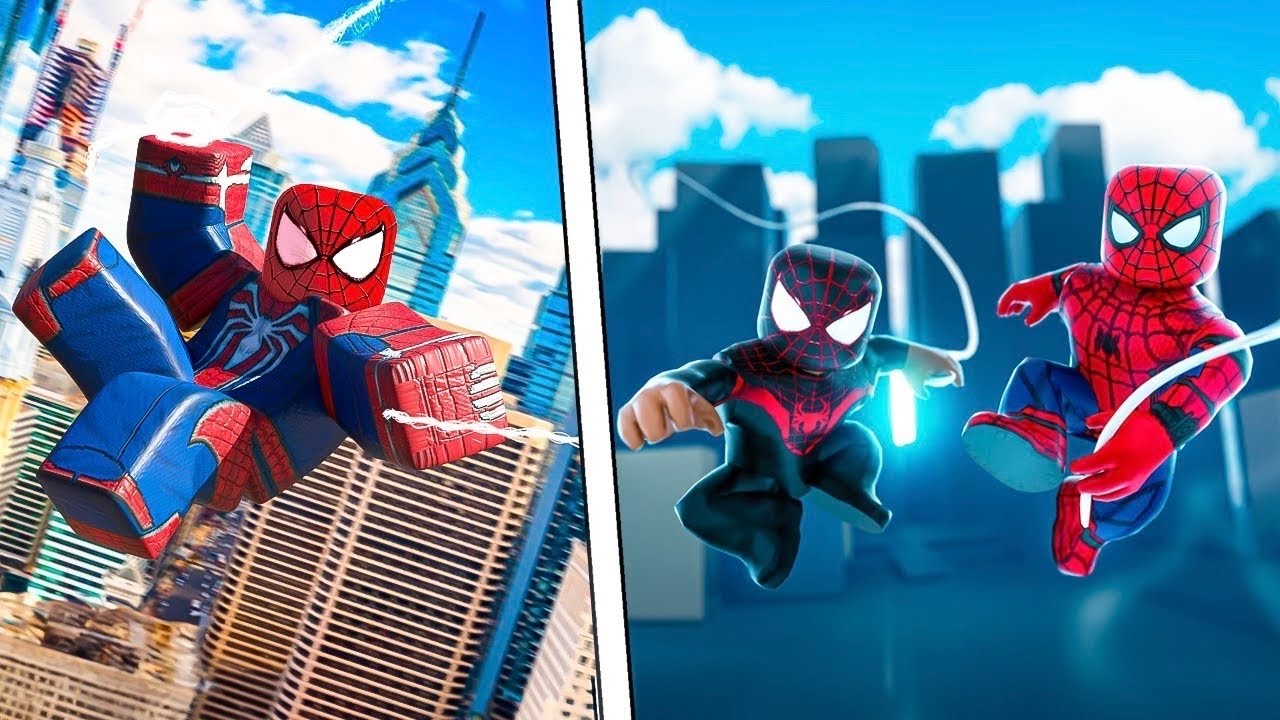 os MELHORES jogos de HOMEM ARANHA no Roblox