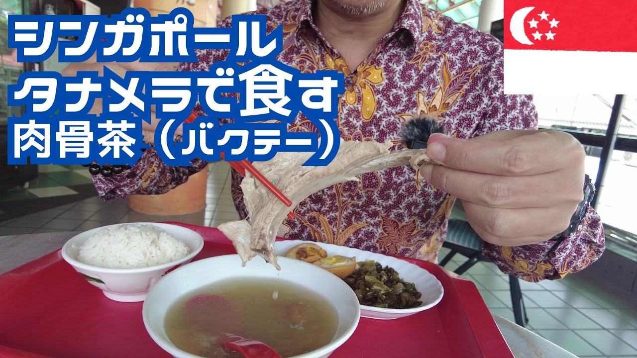 【シンガポール激うまソウルフード】肉骨茶（バクテー）を求めてタナメラへ　「そうだ、バクテーを食べよう!!」