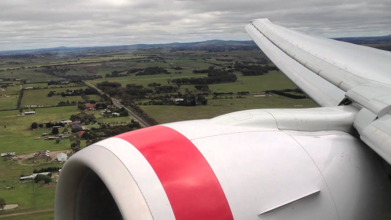Virgin Australia (V Australia) - Boeing 777-300ER - VH-VPE - Landing (Melbourne Airport)