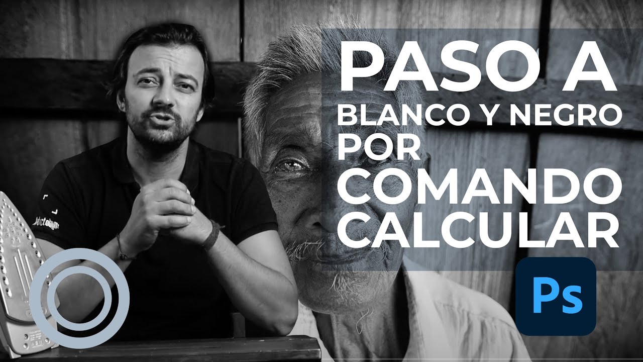 Paso a blanco y negro por Comando Calcular