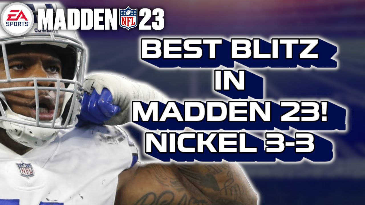 BEST BLITZ IN MADDEN 23! - Nickel 3-3 Madden 23 Tips!