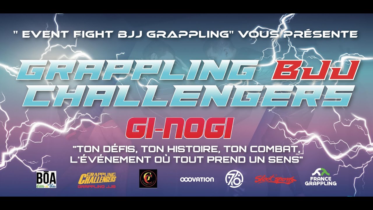 TAPIS 4 - GRAPPLING - BJJ - CHALLENGER - NOVICE - 10