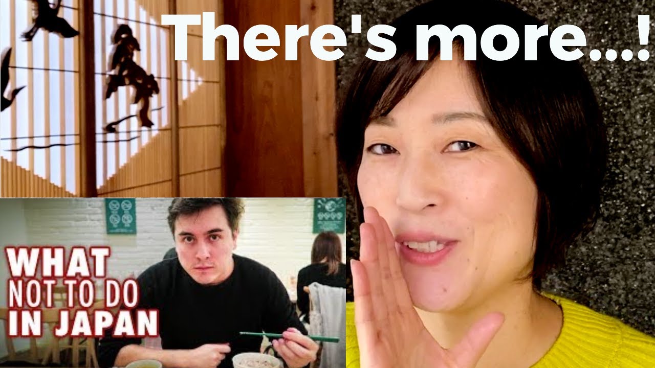 Japanese Teacher Reacts to "12 things not to do in Japan" by Abroad in Japan
