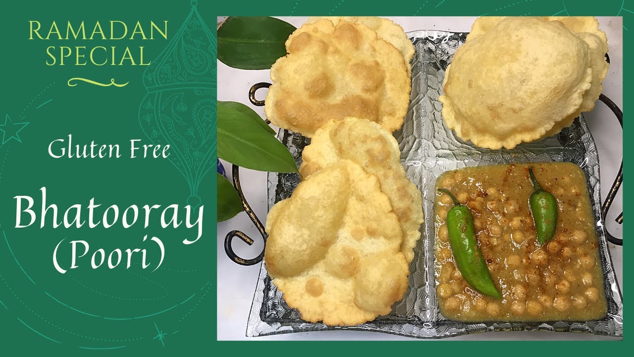 Gluten Free Bhatooray | Gluten Free Poori | Gluten Free Kachori | Gluten Free Semolina Bread