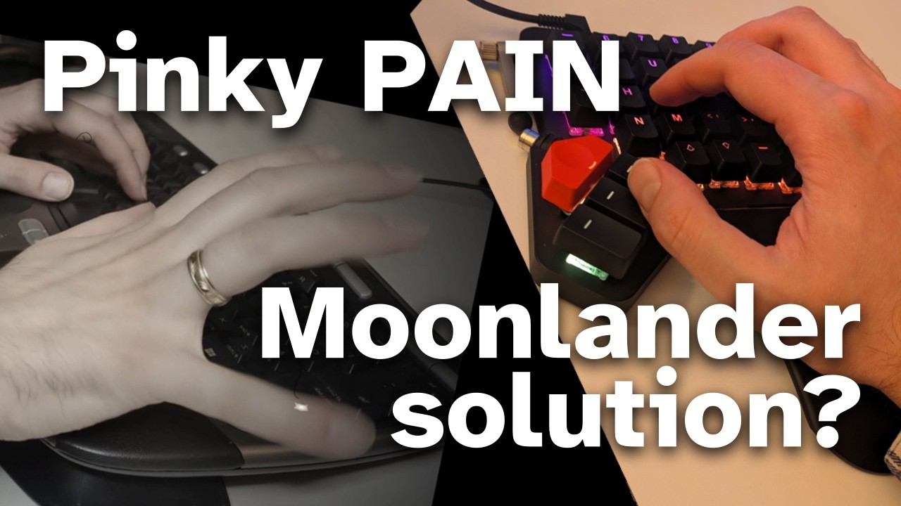 What I wish I knew before setting up the Moonlander keyboard as a solution for hand pain