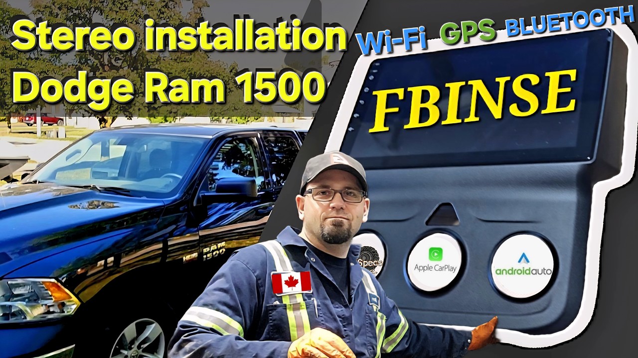 How to Install FBINSE CarPlay in Dodge Ram 1500 Classic (2013–2019) | DIY Stereo Upgrade Tutorial