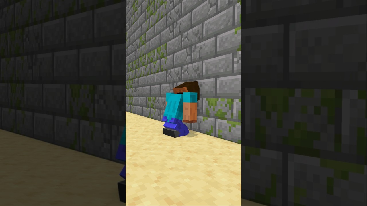 HELP Herobrine And His Friends Pass The Bedrock Door #friendship #shorts #trending #anime
