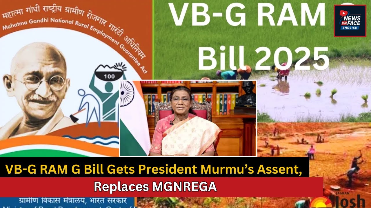 VB-G RAM G Bill Gets President Murmu’s Nod, Becomes Law