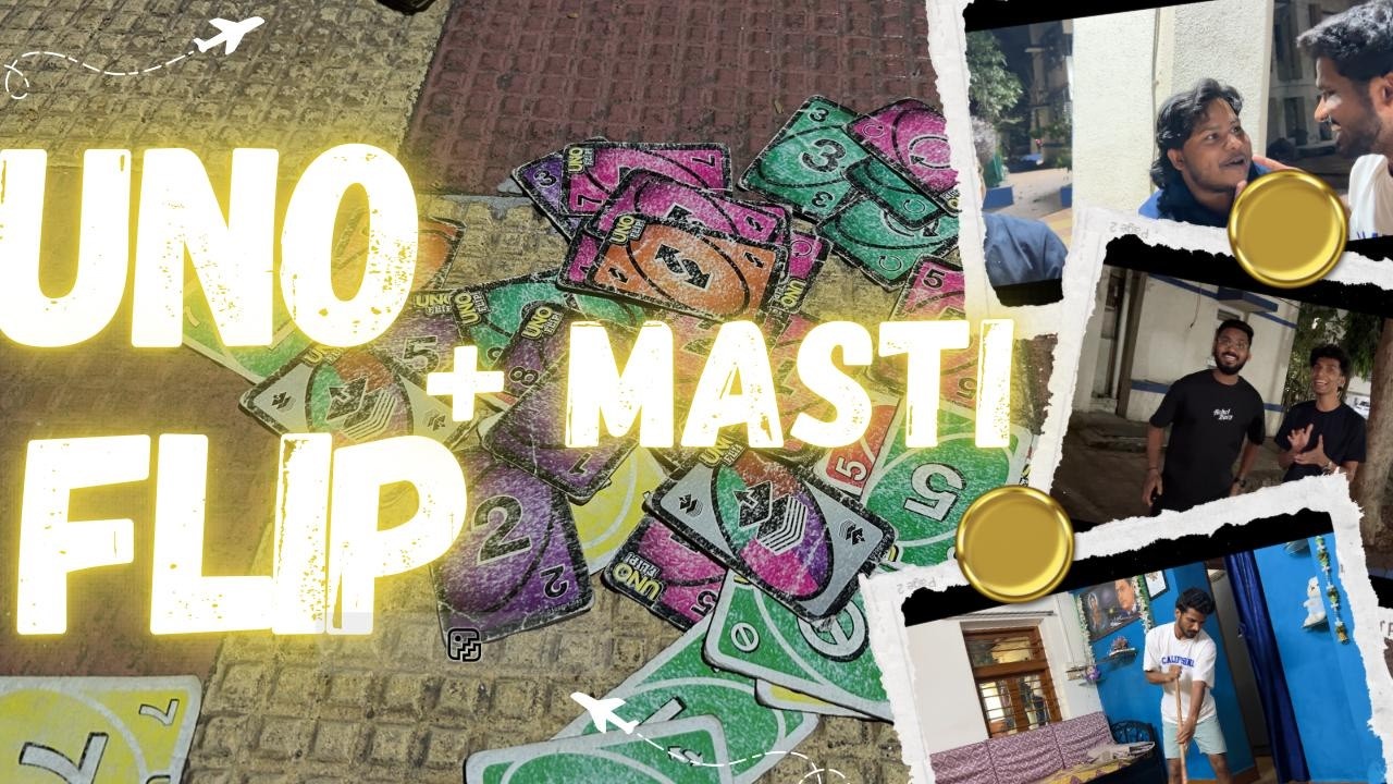 UNO Flip 🔄 + Doston Ke Saath Masti 😄 |