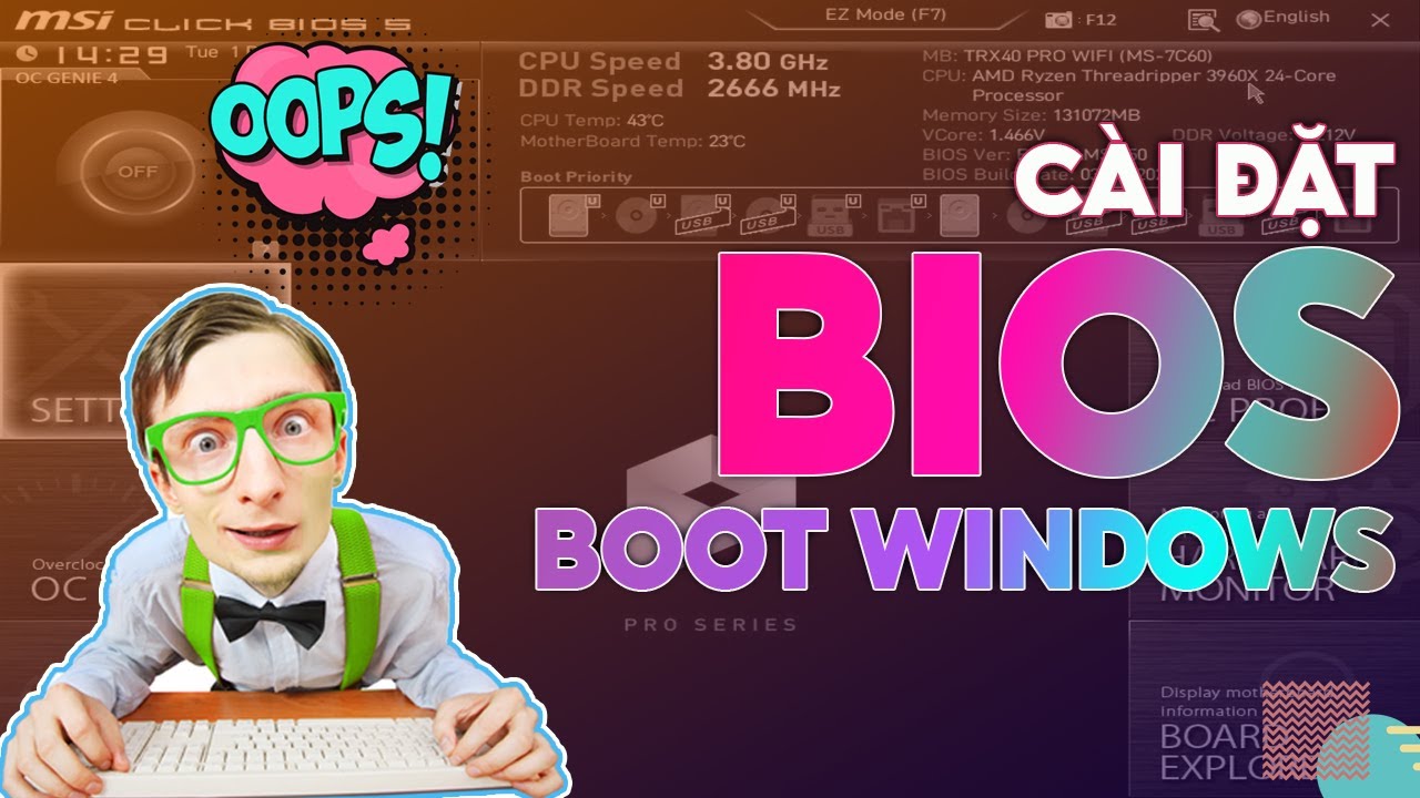 ⚙️CÁCH CÀI ĐẶT BOOT WINDOWS TRONG BIOS💯#boot #windows #setup #càiđặt #càiđặtboot #bioswindows #howto