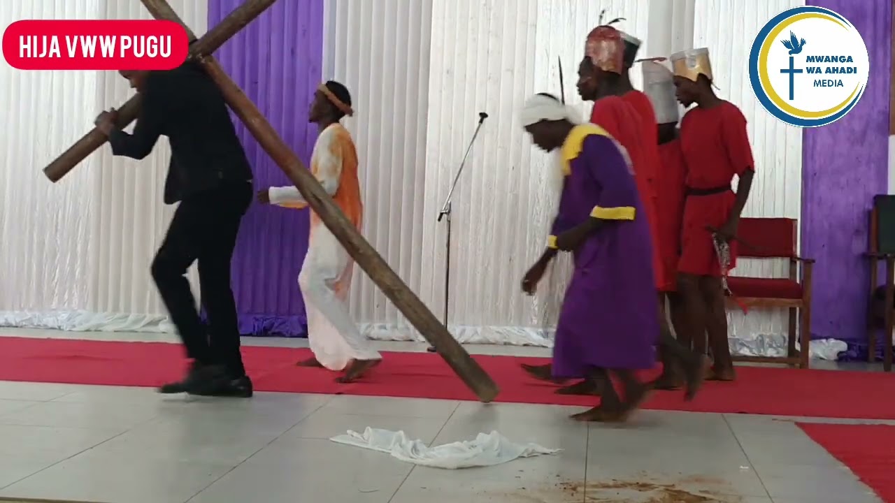 Yesu Amechoka Sana Akaanguka, Lakini Hakukata Tamaa. Alisimama na Kuendelea na Safari ya Ukombozi.