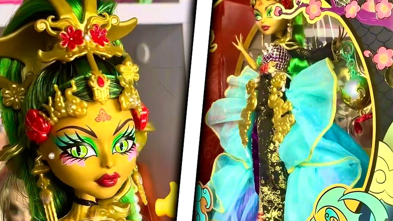 Monster High Jinafire Long Fang Vote Collectors Doll Unboxing