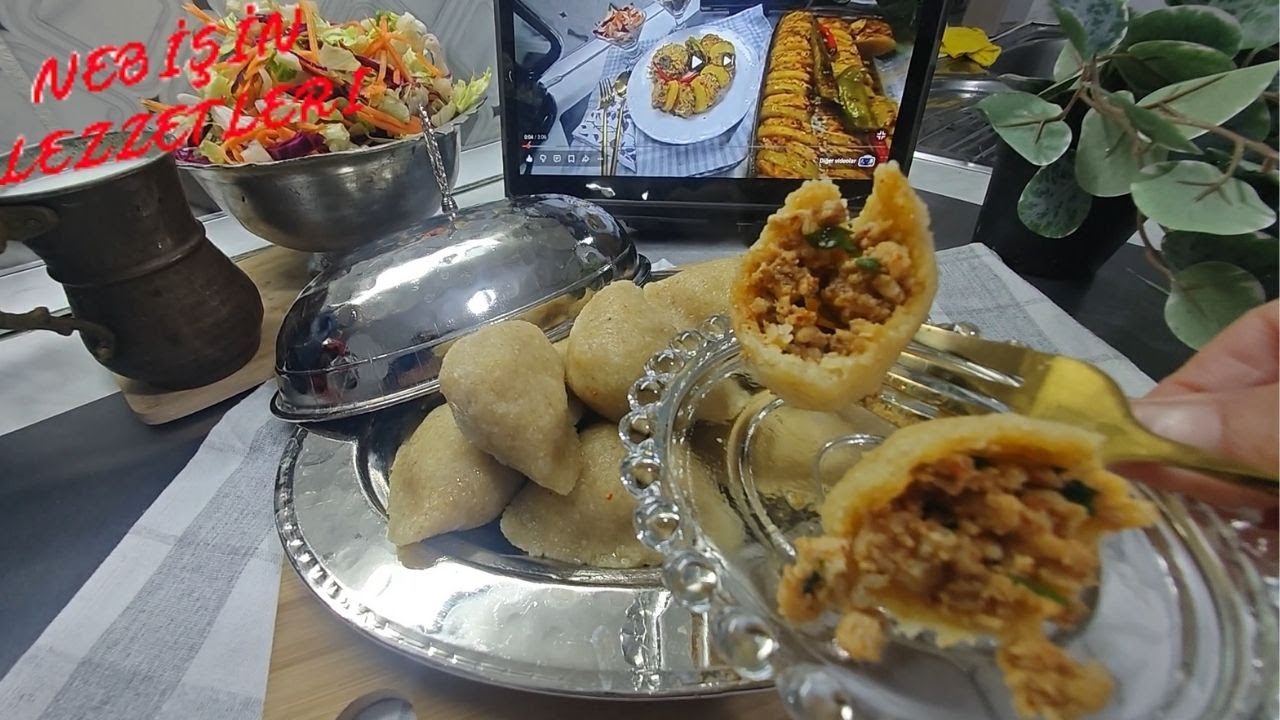 TAVUKLU İÇLİ KÖFTE TARİFİ | NEBİŞİN LEZZETLERİ