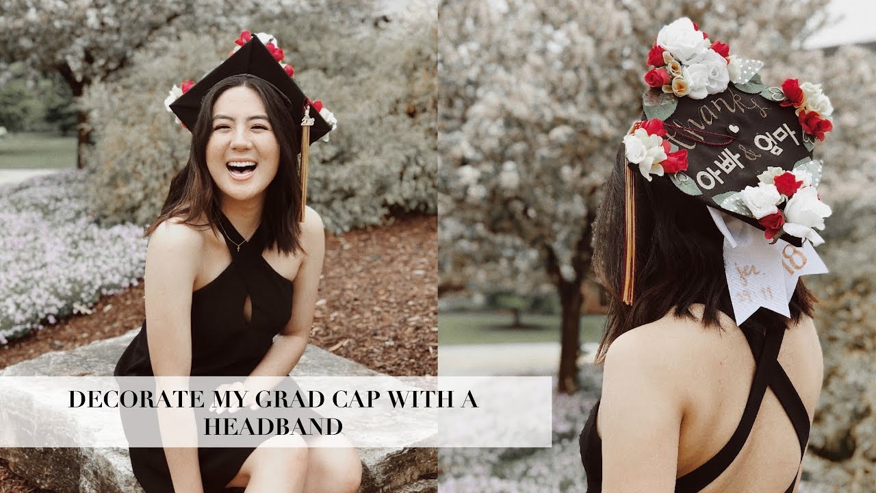 DECORATE MY GRADUATION CAP WITH A HEADBAND | INMYSEAMS
