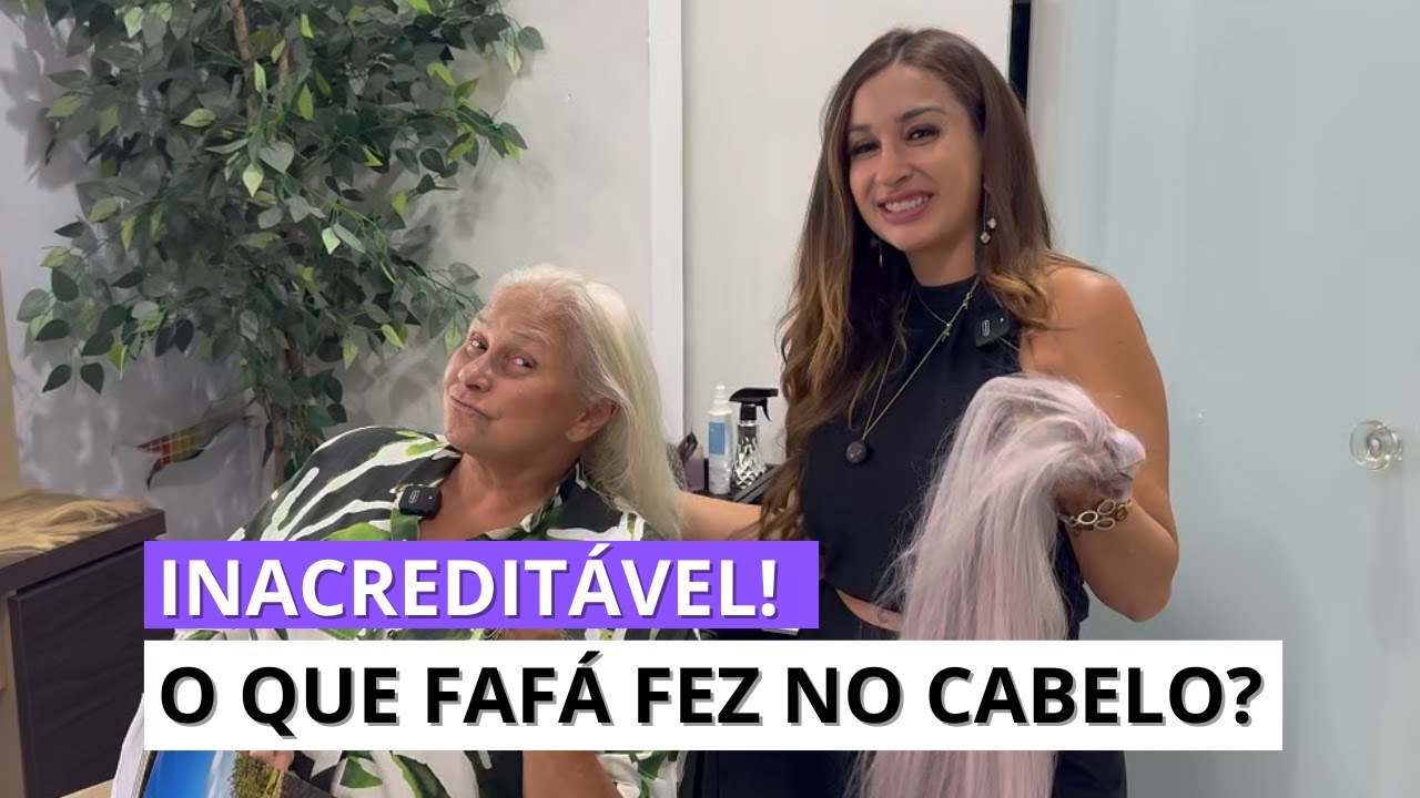 🌟 Fafá de Belém se Transforma com Mega Hair Grisalho e Prótese Capilar! 💇‍♀️✨