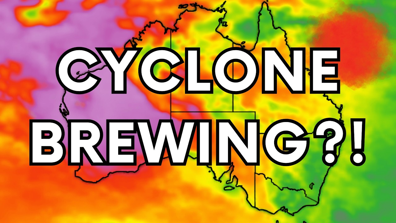 Central Australia Rain Band Expands | Cyclone Risk Building Off QLD | Daily Forecast Australia