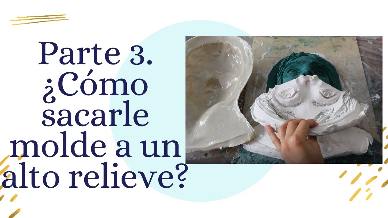 Curso de Escultura en RESINA// APRENDE A SACAR MOLDES DE SILICÓN // parte lll