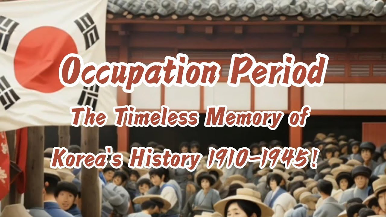 Occupation Period: The Timeless Memory of Korea's Histony 1910-1945! #history #korea #korean