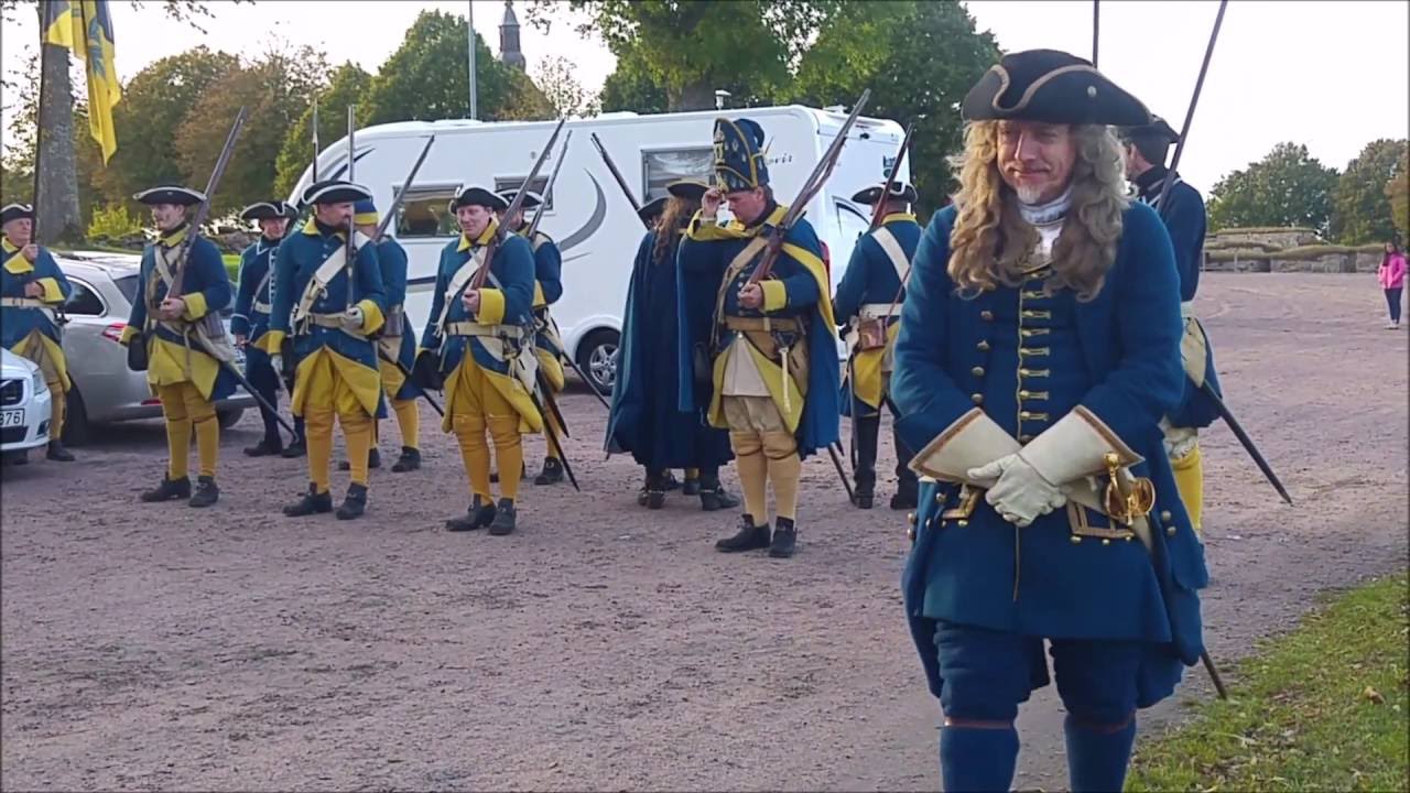 Uppvisning av Skaraborghs Historiska Infanterie Regemente