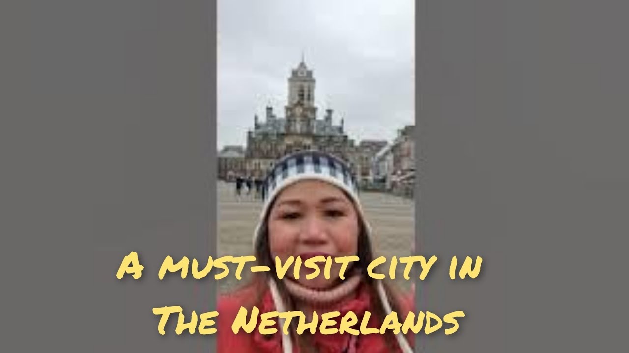 Visiting the city famous for its white and blue pottery DELFTWARE
