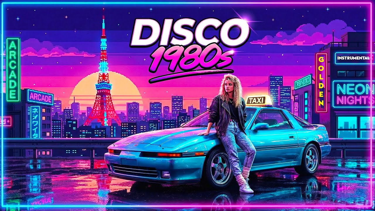 Italo Disco 80s Instrumental - Taxi Driver Disco Music | Long Distance Driving | Heartbreak Hotel