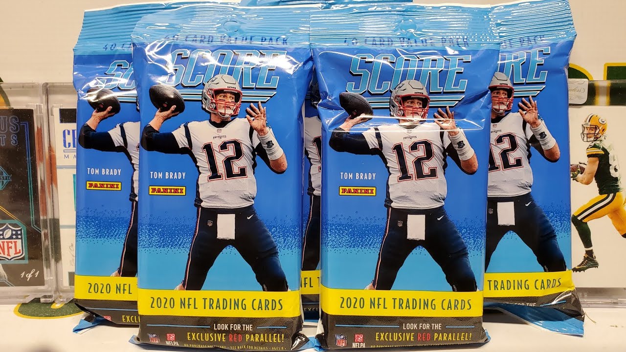 2020 Score Football 40 Card Retail Value Packs