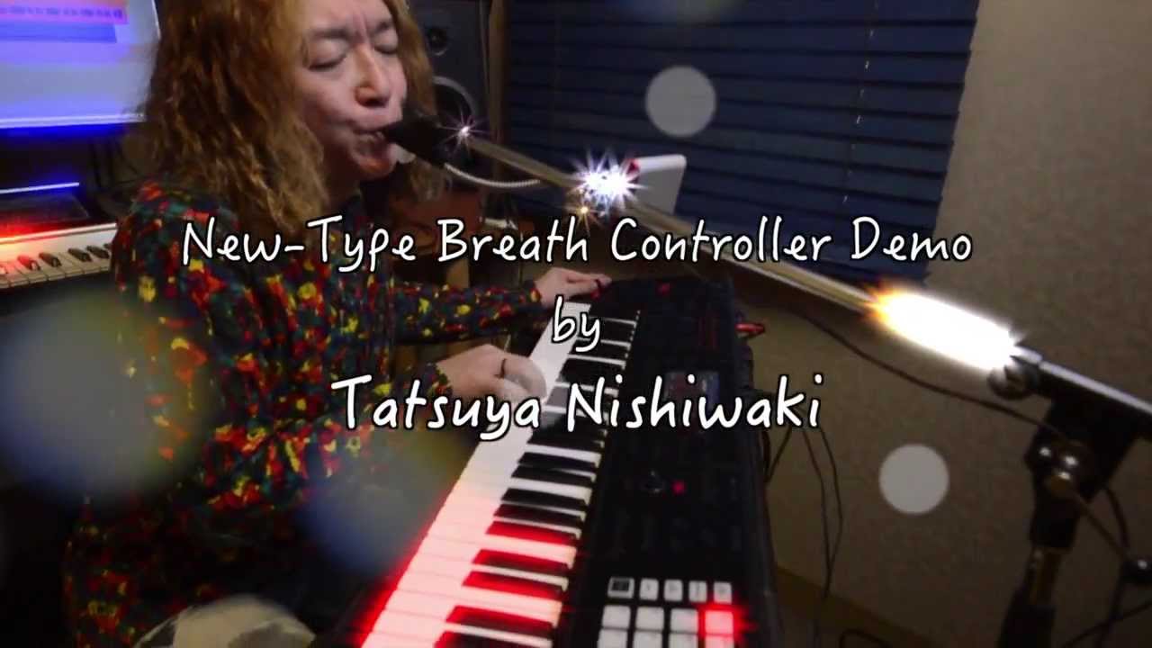 New-Type Breath Controller Demo By Tatsuya Nishiwaki
