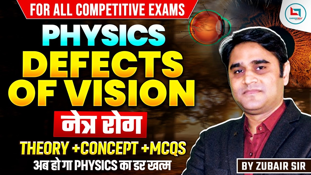 Defects Of Vision (नेत्र रोग) | For All Gov. Exams
