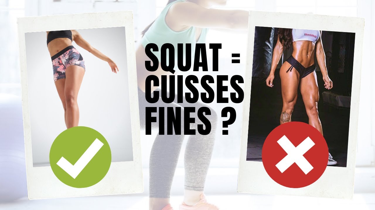 Comment faire des Squat SANS PRENDRE DES CUISSES ? | Les secrets de la 