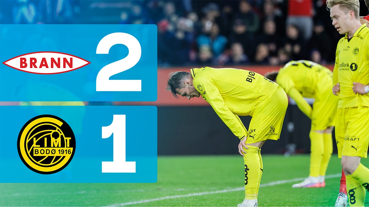 Brann 2 - 1 Bod&oslash;/Glimt
