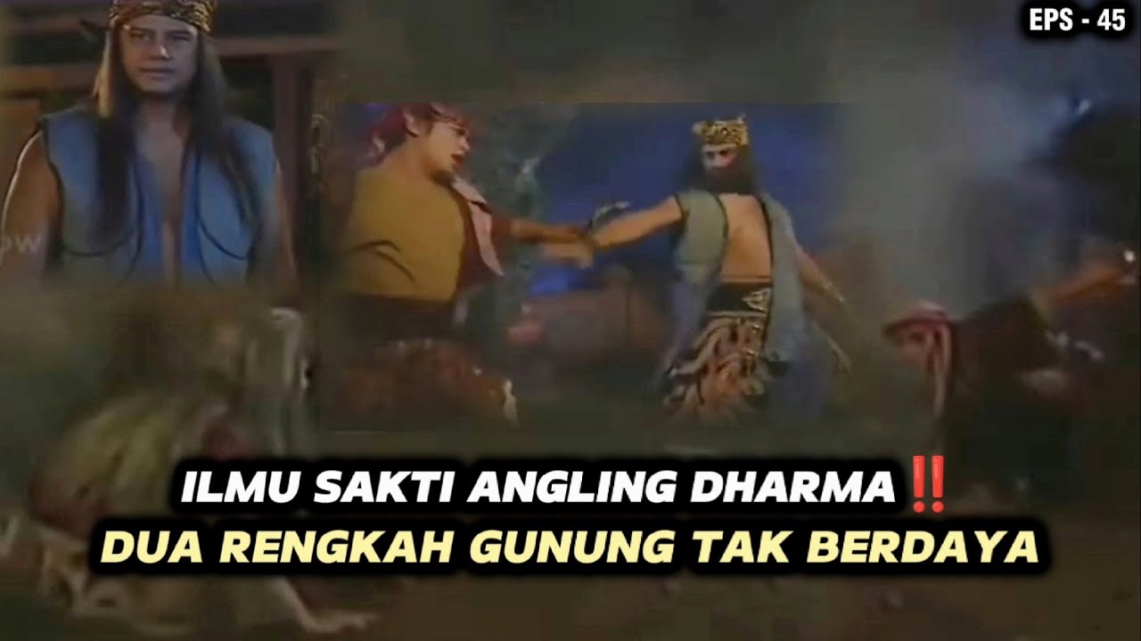 Seru Nih!! Ketika Aji Rengkah Gunung Durgandini Dan Sudawirat Tak Berdaya Melawan Angling Dharma🔥