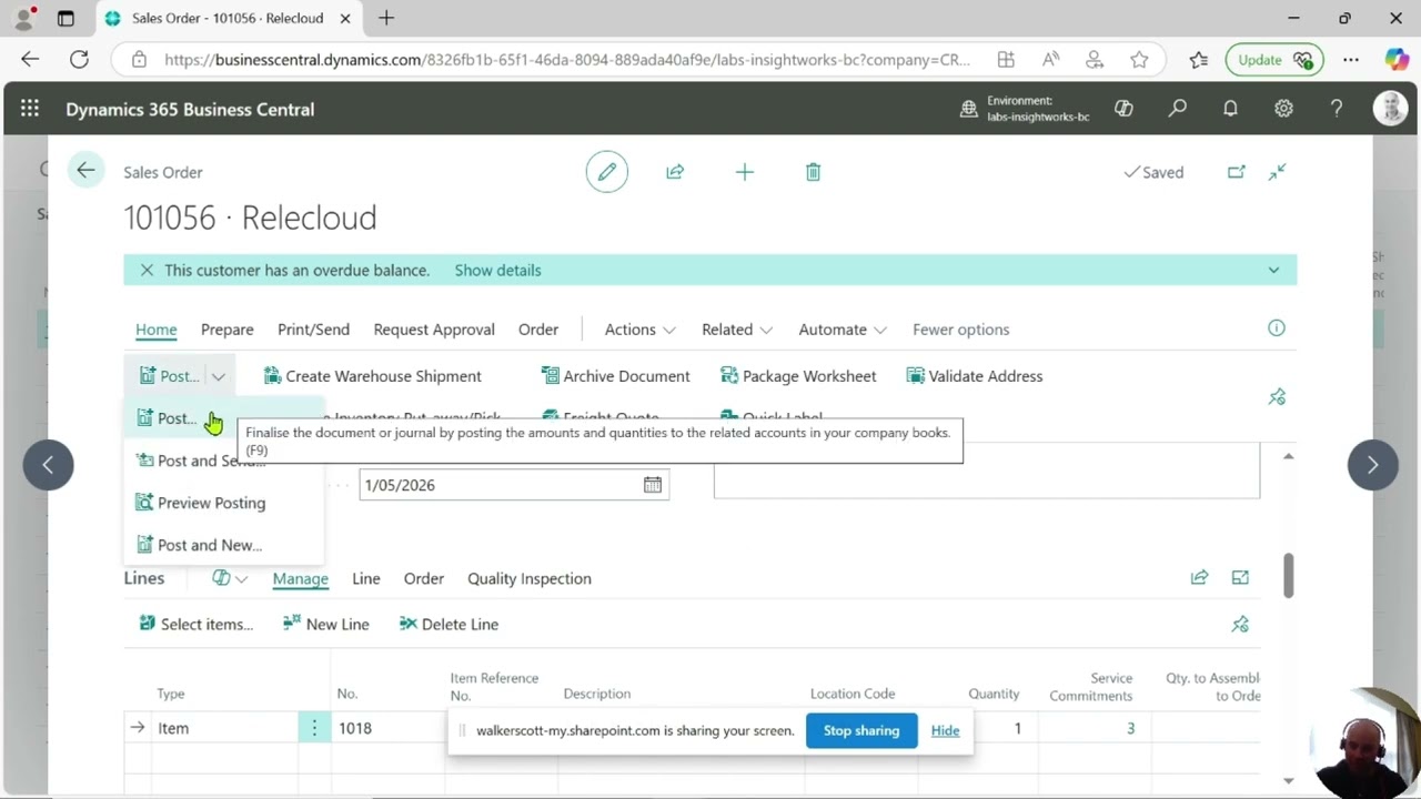 Business Central New Subscription Billing | Let's look at Sales & Fulfilment | Dynamics 365