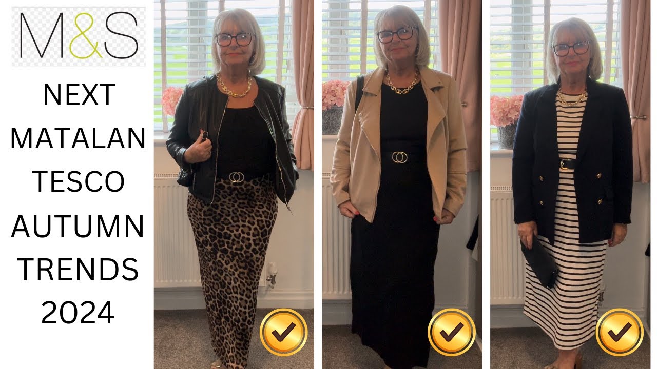 M&S 🍁 NEXT 🍁 MATALAN 🍁 TESCO 🍁 Fashion Haul 🍁 AUTUMN / WINTER PIECES OVER 50’S 60’S 70’S 🍁