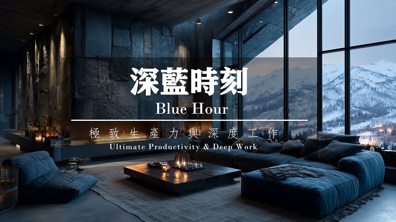 深藍時刻：極致生產力與深度工作 Blue Hour: Ultimate Productivity & Deep Work