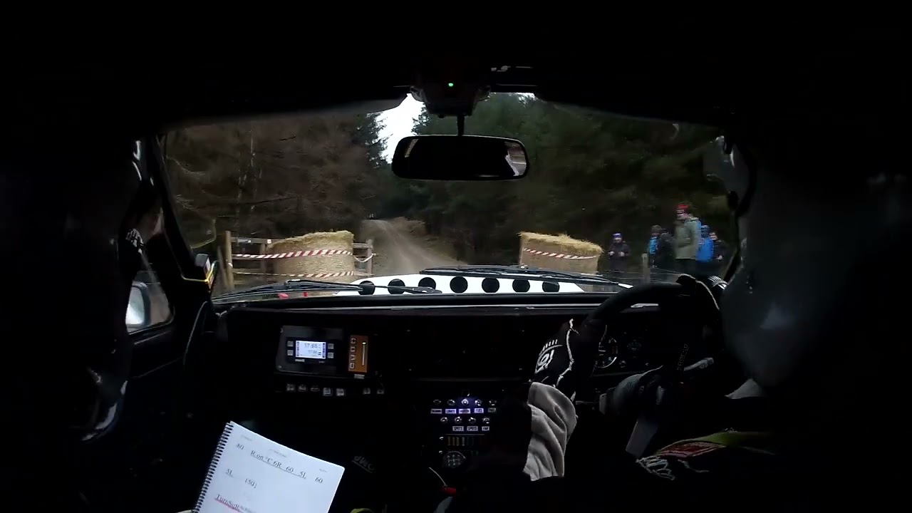 Ben Jemison - Adam Burkill - Riponian rally 2026 incar SS6 Gale Rigg Chevette HSR 