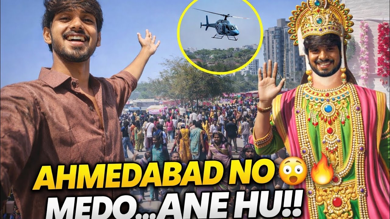 Ahmedabad no Medo… ane hu! 😎🔥 | Shivratri Special Vlog