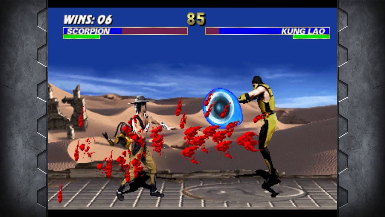 Ultimate Mortal Kombat 3 PS3 (MKAK) - Scorpion Playthrough