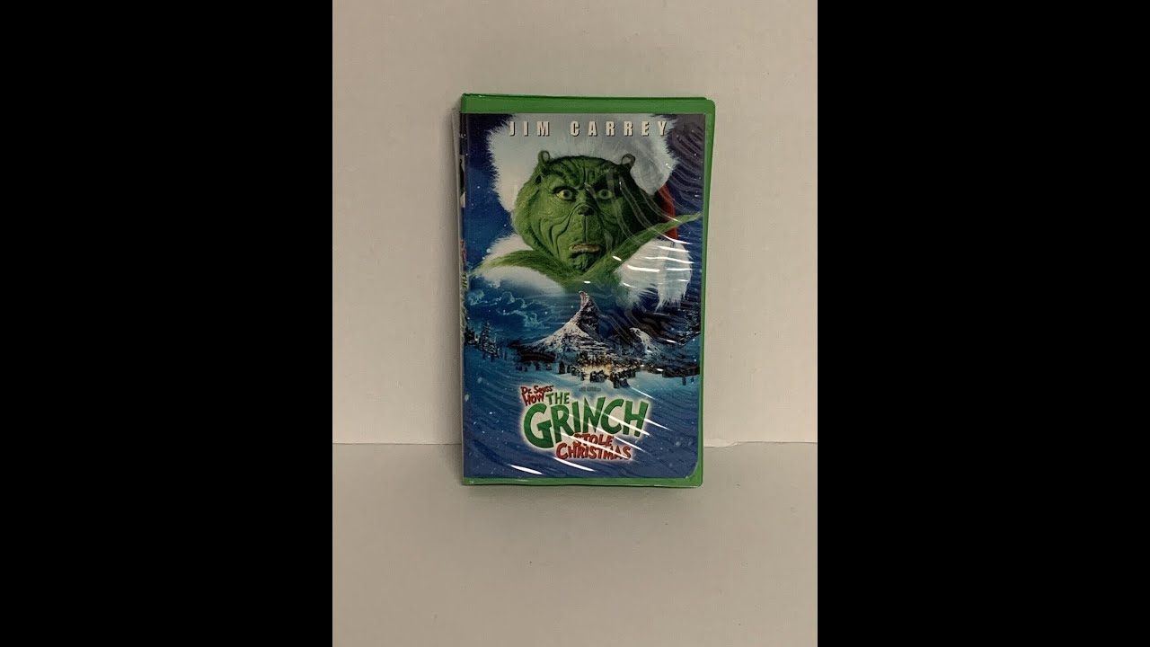 Opening To How The Grinch Stole Christmas (2001) VHS - Reversed!