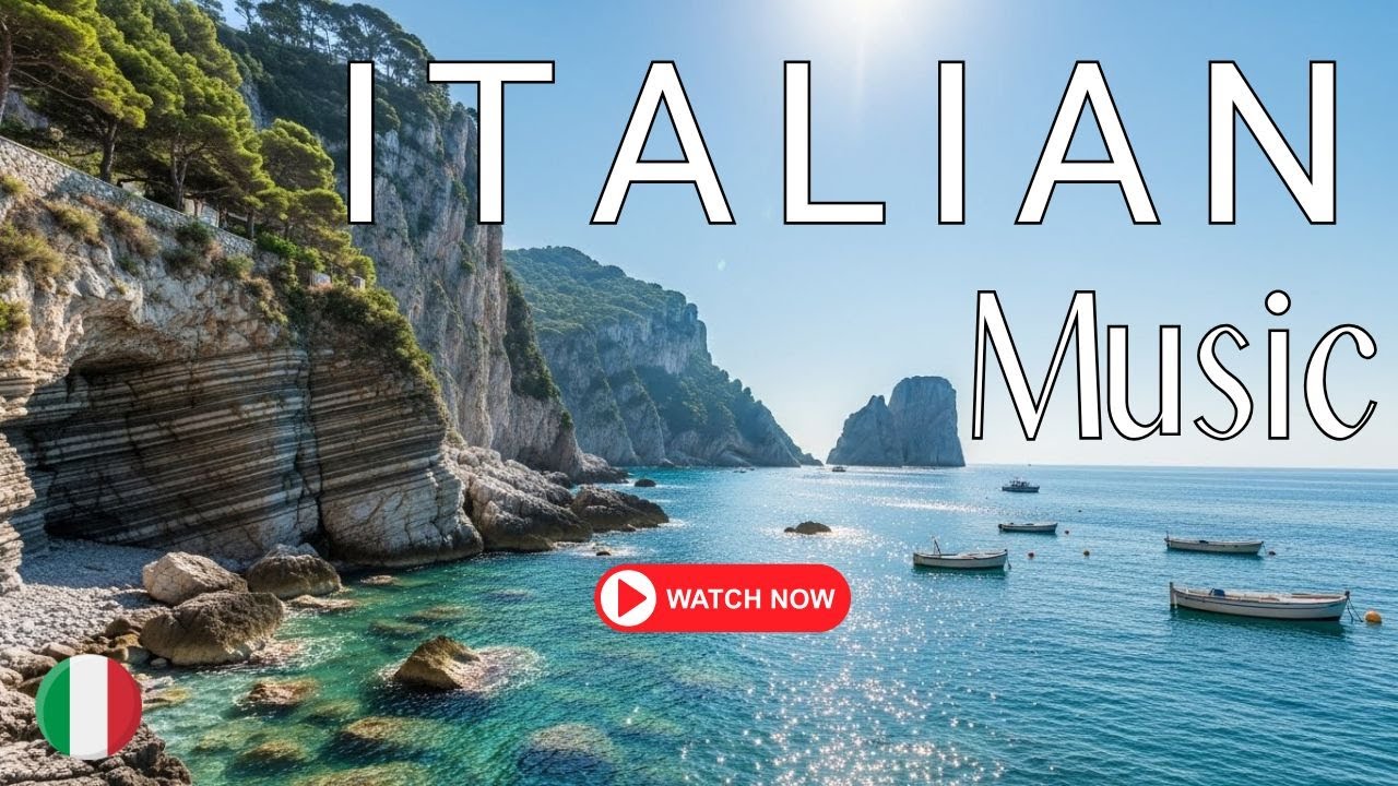 Romantic Italy Scenery 🌊☀️ Beautiful Places in Bright Daylight