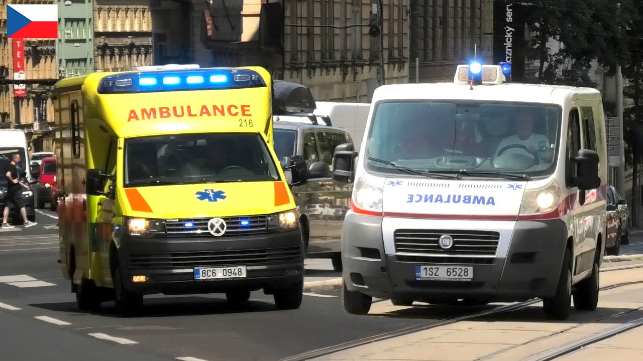 [09/08/2022][Horn] Záchranná Služba a Policie Praha naléhavě v Praha