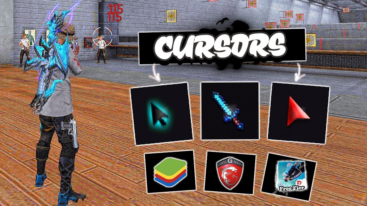 شرح طريقة تغيير مؤشر الماوس على حسب الشكل الذي تريده على فري فاير 🔥 ( Custom Cursor ) 2024