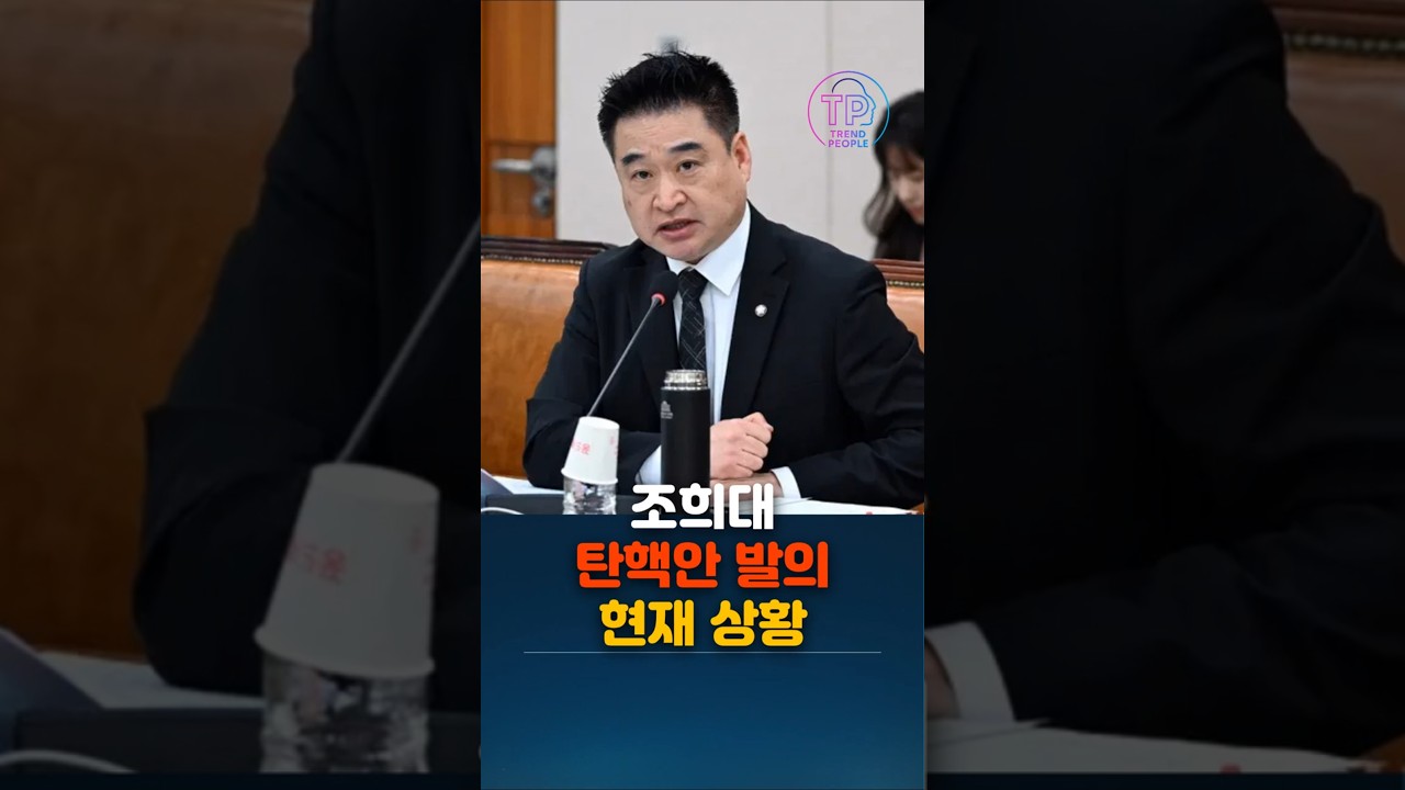 조희대 탄핵안 발의 현재 상황