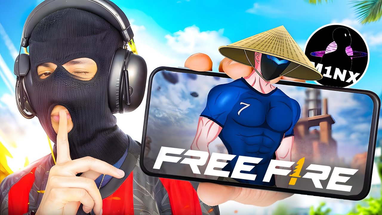 Playing FREE FIRE on MOBILE after 1 year’s | M1NX fuego