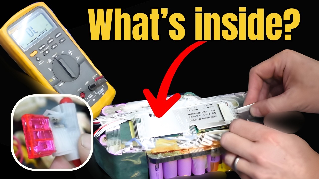 What’s Inside an E-Bike Battery? Advanced Testing, Repair & Custom Tools #pidzoom