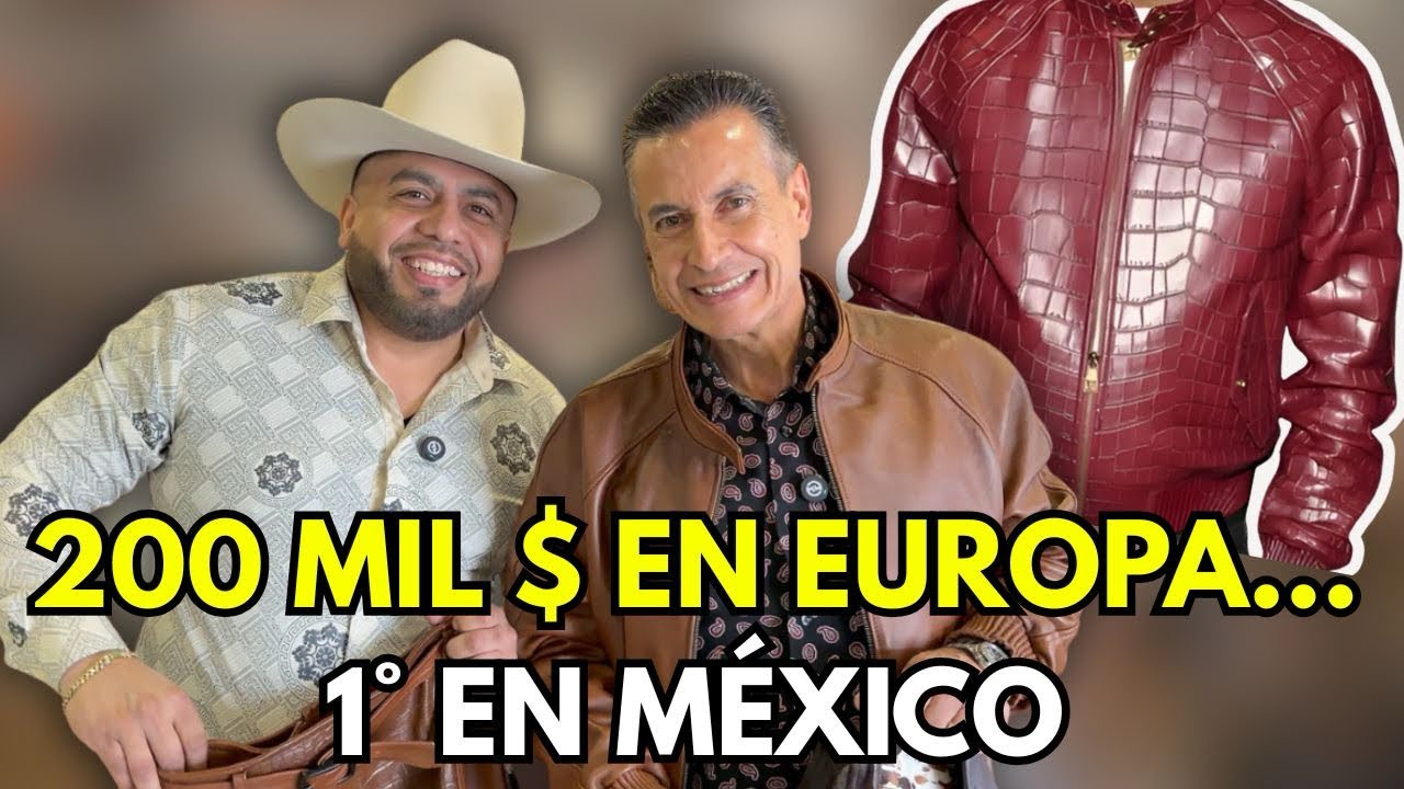 EN EUROPA ESTA CHAMARRA PUEDE COSTAR HASTA $200,000 PESOS… MIRA EL PROTOTIPO 🔥