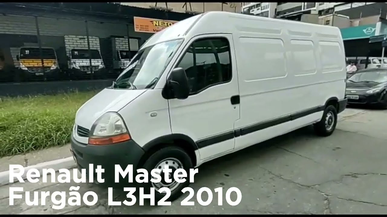MASTER FURGÃO L3H2 2010 REFRIGERADA E PISO CANALETADO @netocarveiculosutilitarios8086