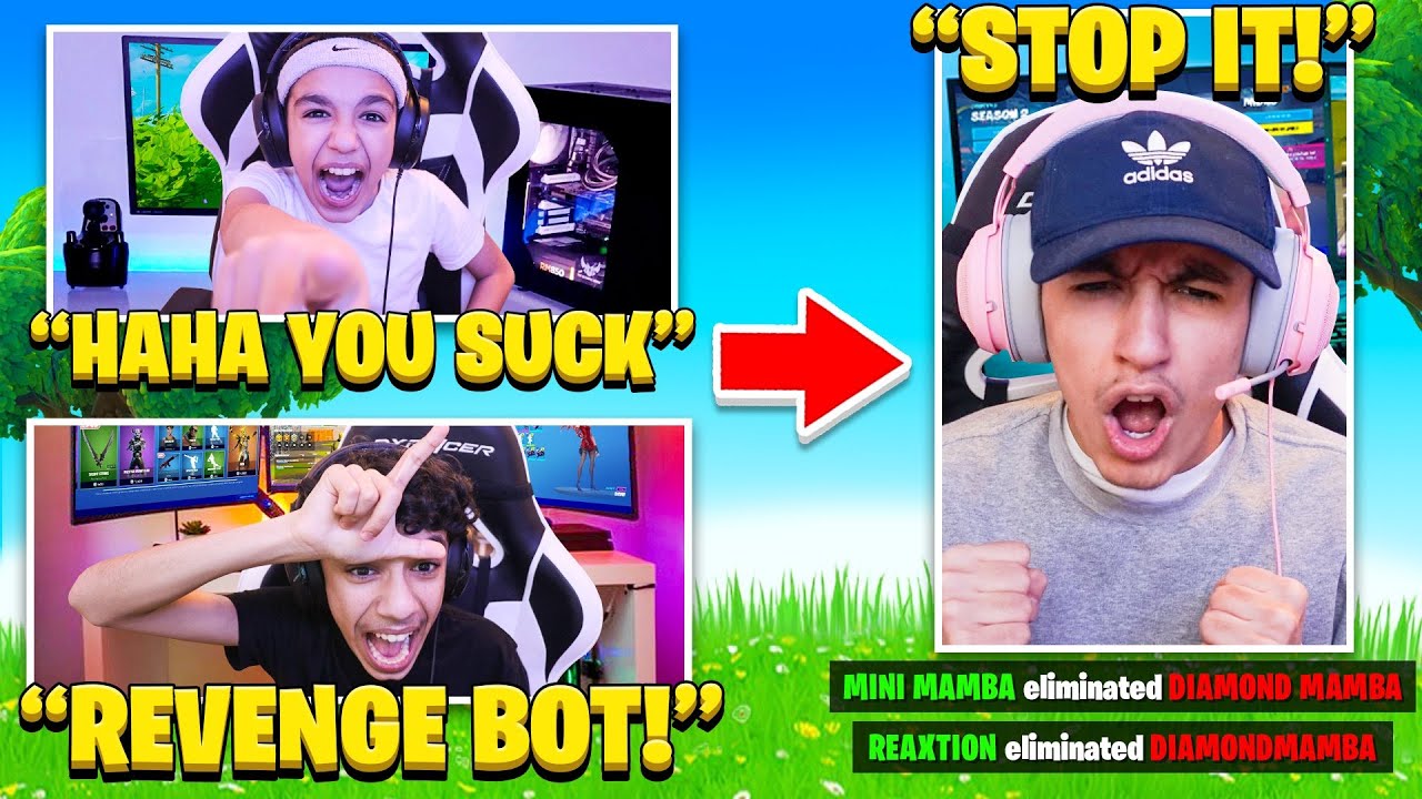 My Brothers Stream Sniped Me Until I RAGE QUIT FORTNITE!