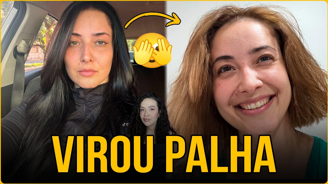 PERDEU O CABELO LINDO TIRANDO TINTA PRETA!! VEJA ISSO!