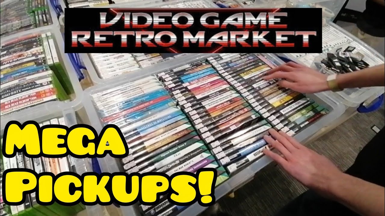 Insane Pickups At The Video Game Retro Market Norwich! #nintendo #retrogaming #haul #sega #gamecube