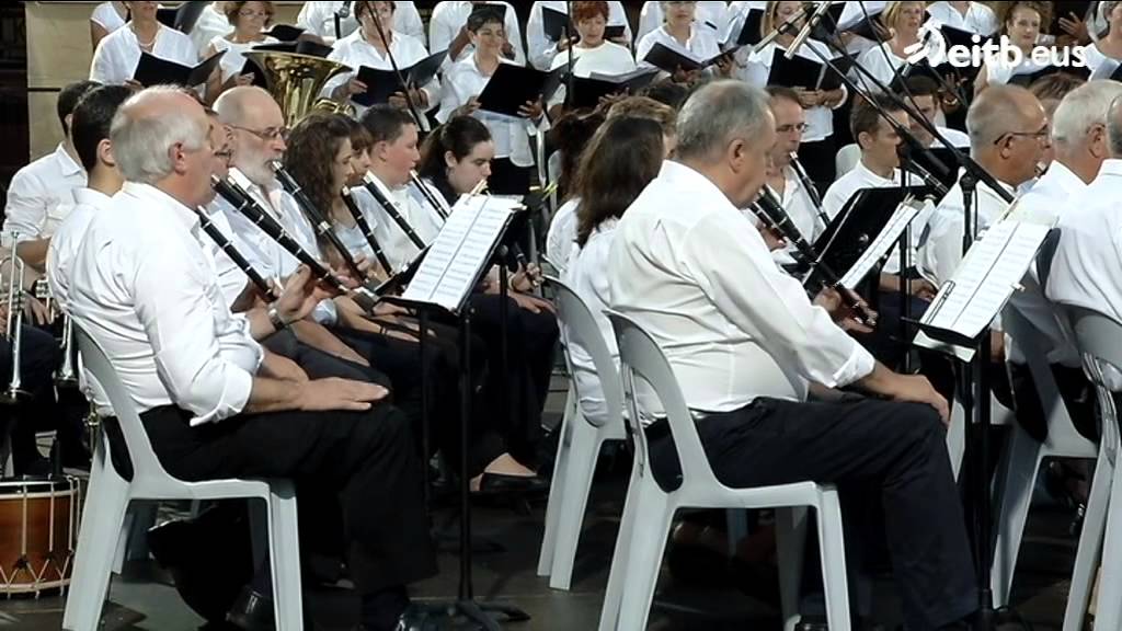 Alex Sardui Donostiako txistulari kontzertuan